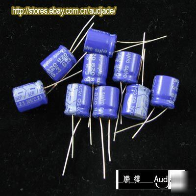 New 40PCS 820UF 6.3V sanyo sep oscon capacitors 