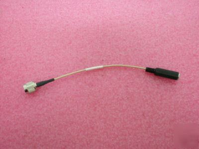 New 5X 3.5MM female jack to coaxial jumper / adapter