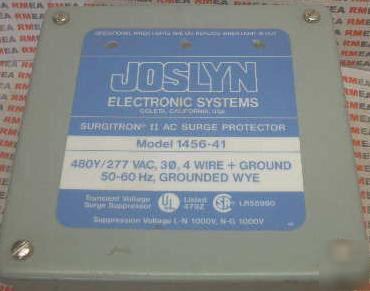 New danaher joslyn surgitron ii surge protector 1456-41 