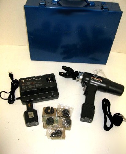 New huskie rec-14PM battery operated terminal crimper l 