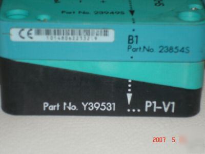 New pepperl+fuchs inductive sensor NJ40-fp - 40MM pnp - 