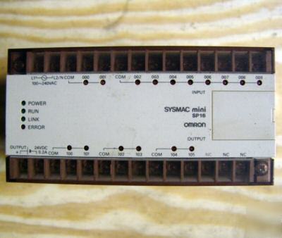 Omron model SP16-dr-a mini programmable controller