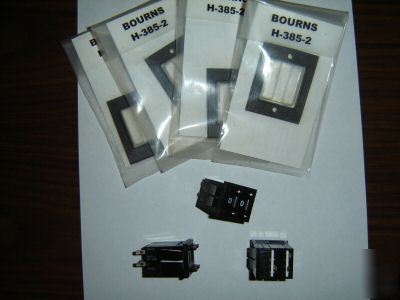 Potentiometer 1 meg 2W bourns knob pot push button 1%