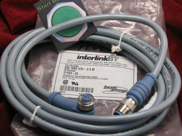 Rsc wkc 578 2.5M interlink cordset 5 pin U7483-25