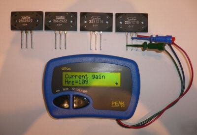 Sanken audio output transistors set of 4 - matched hfe 