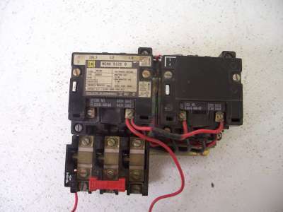 Square d nema size 0 8536 motor starter relay