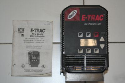 Tb woods ac inverter drive 3 ph 480 volts 3 hp