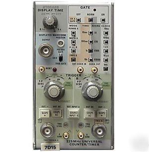 Tektronix 7D15 operating & maintenance manual cd