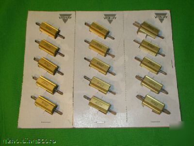 Vishay power resistors (pack of 5)