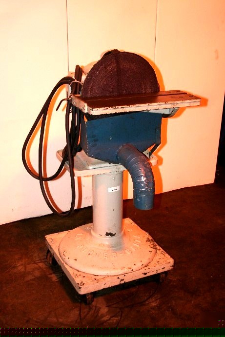 Porter-cable disc sander 3/4 hp, 1725 rpm #6044 wh