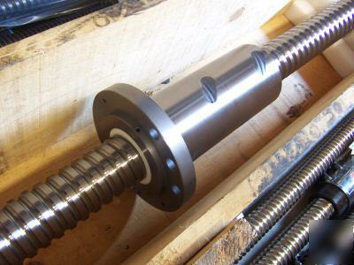 Precision ballscrew, 80 mm thread dia.; 20 mm pitch