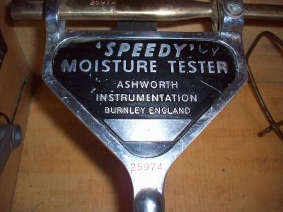Speedy moisture tester 