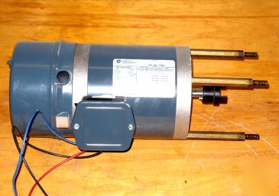 Ge-stearns K457 brake motor 1/2 hp 230/460V 3 phase wow