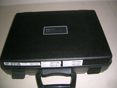 Hp 87512B transmission/reflection test kit