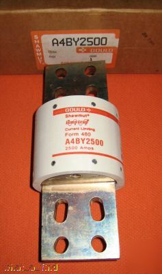 New gould shawmut A4BY2500 fuse A4BY 2500 krp-c 