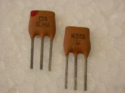 New murata cda 10.7 ma ceramic filter 3 pin 