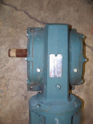 New reliance electric gear reducted motor T56S1008A 