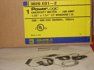 1 sqd/powerlogic enercept meter 3020E012 .