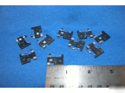 (10) 1 amp gmt cooper-bussmann fuses