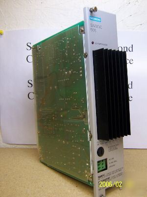 505-6660 texas instruments siemens power supply 5056660