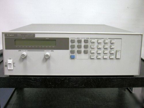 Agilent 6671A dc power supply, 0-8V, 0-22ADC