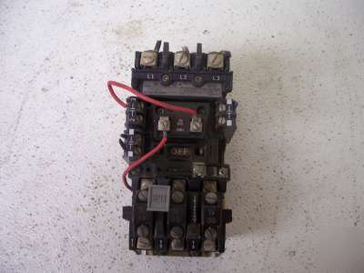 Allen-bradley 509-B0J size 1 motor starter