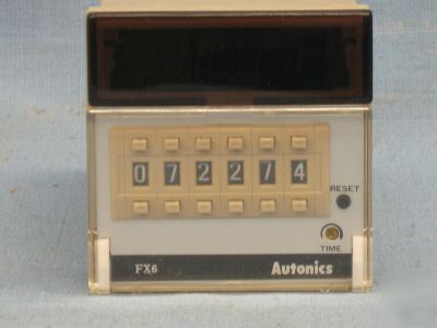 Autonics counter / timer 100-240VAC FX6