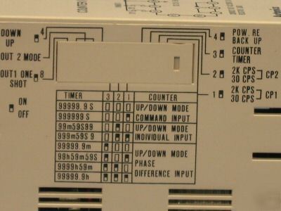 Autonics counter / timer 100-240VAC FX6