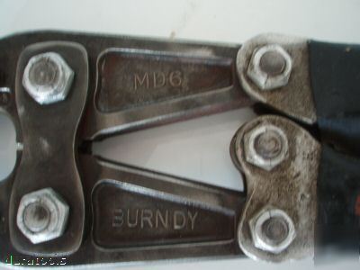 Burndy md-6 electrical crimper lineman crimping