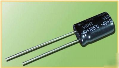 Electrolytic capacitors 16VDC 105Â°c 220UF pack of 25