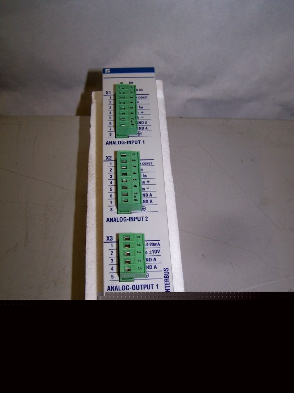Indramat interbus RMC12.2-2E-1A analog input output 