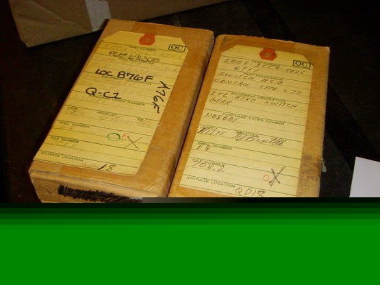 Lot of 2 ite type C77 breaker control switches