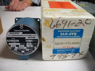 Superior electric slo-syn stepper motor MO91FD8009