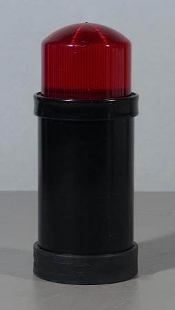 Telemecanique red strobe unit xvb C8G4 