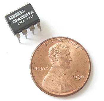 Ti op amp ic ~ OPA2241PA OPA2241 pa (5)