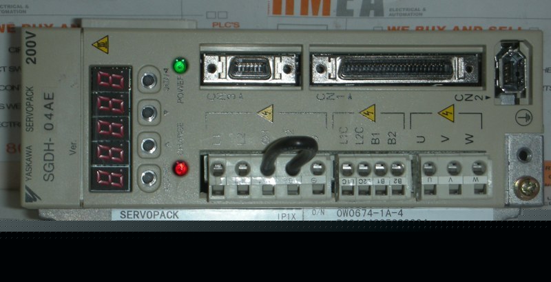 Servopack yaskawa sgdh-04AE servo control , used