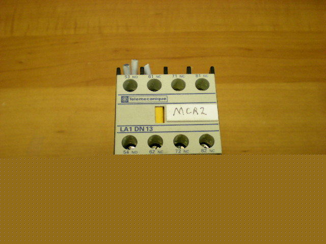 Telemecanique auxiliary contactor, LA1 dn 13 