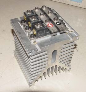 International rectifier heat sink w/ 3 rectifiers