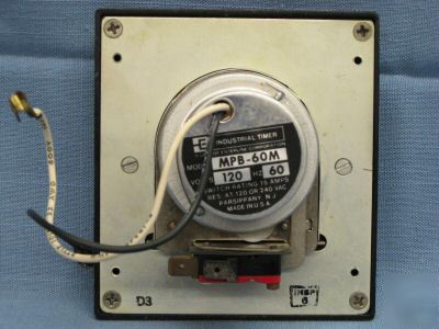 Itc electromechanical motor timer mpb-60M