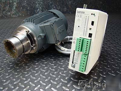 Lenze EVF8202-e drive inverter w/ atb motor AF80 