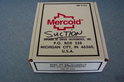 Mercoid pressure switch dr-31-153U-3 