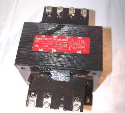 New acme 350 va .350 kva control transformer ta-1-81214