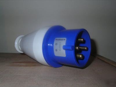 New woodhead 430P9 plug 30A - 3 pole splashproof 