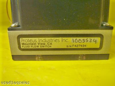 Proteus industries 100 series flow switch 100SS24F3