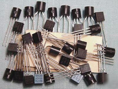 Voltage regulator assortment - 100MA - to-92 pkg