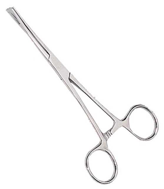 6'' ear piercing forcep