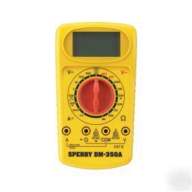 A.w. sperry DM350A 5 funct 17 range digital multimeter