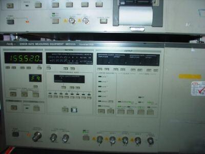 Anritsu ME522A error rate test system receiver/transmit