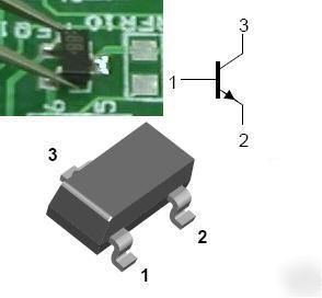 100 smd smt SOT23 transistor selection