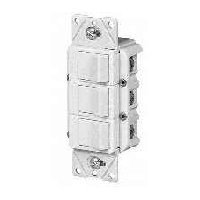 1POLE trpl deco switch 3283W-sp